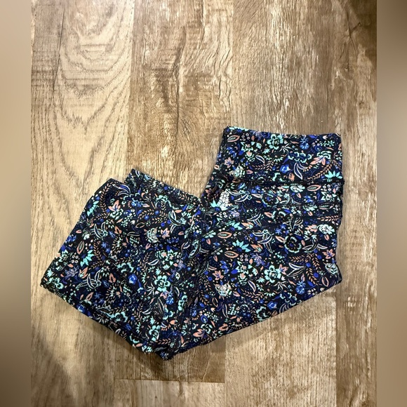 Free People Floral Patterned Bike Shorts - Picture 3 of 6